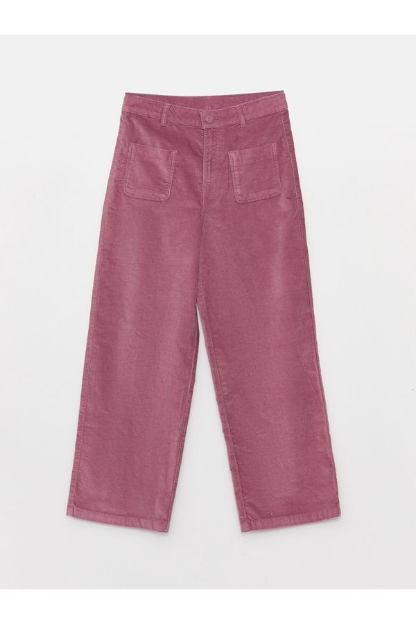 LC Waikiki LC Waikiki Basic Girls' Velvet Trousers