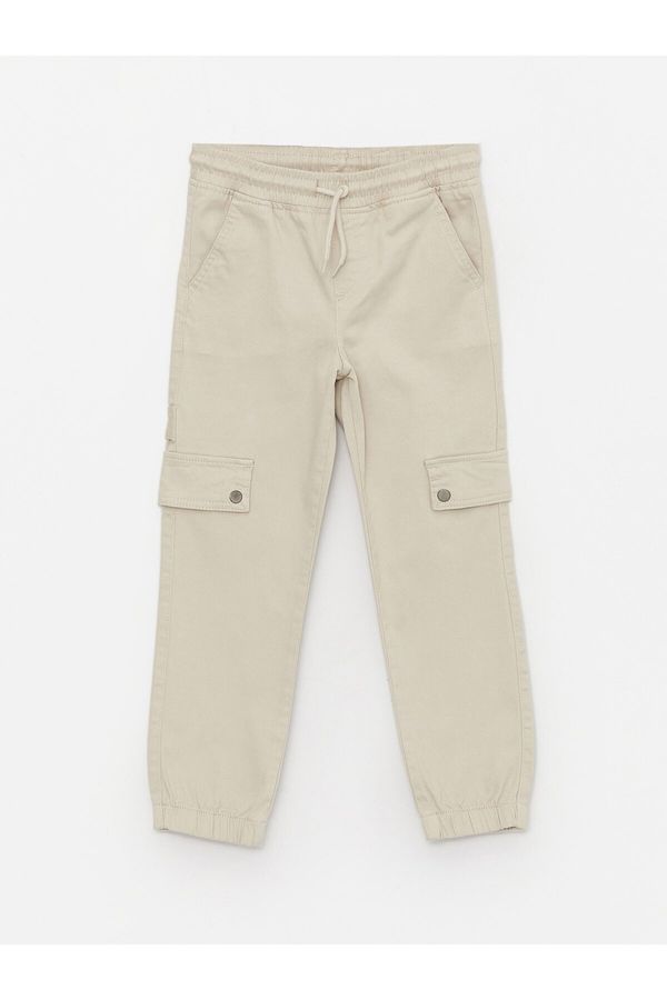 LC Waikiki LC Waikiki Boys' Cargo Jogger Pants with Elastic Waist