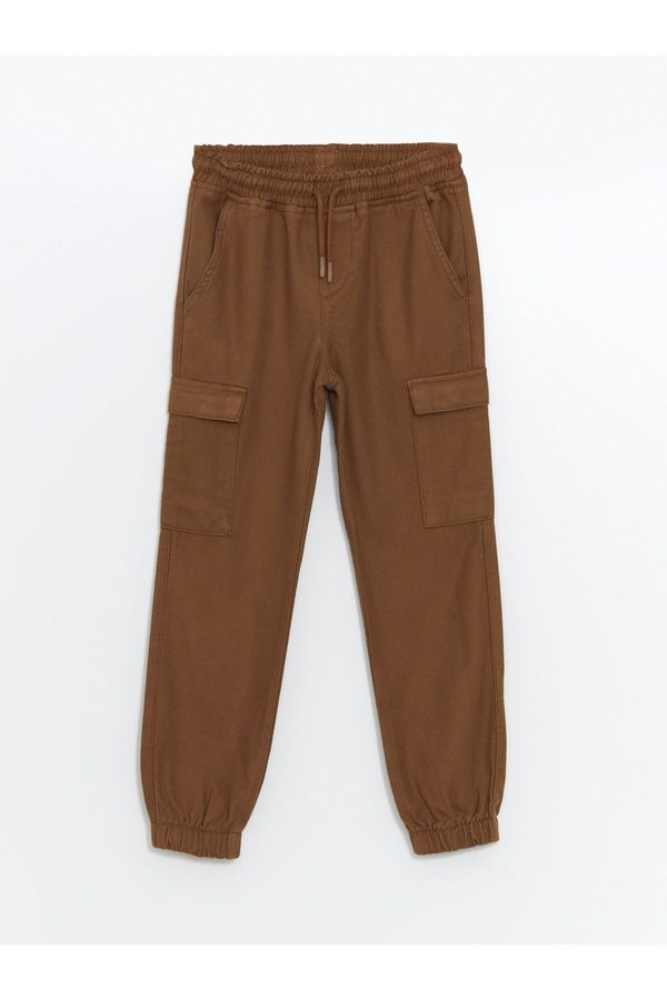 LC Waikiki LC Waikiki Boys' Cargo Jogger Pants with Elastic Waist