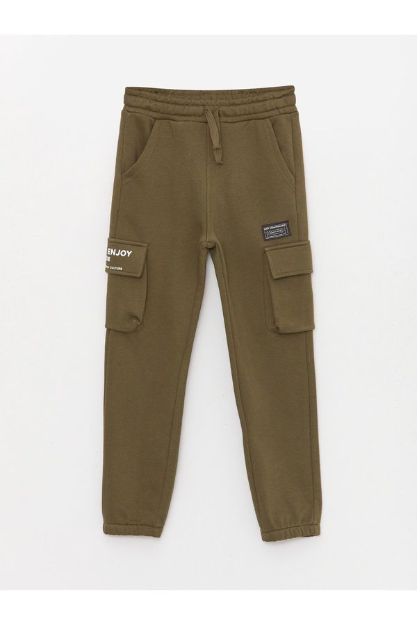 LC Waikiki LC Waikiki Boys' Cargo Sweatpants with Elastic Waist