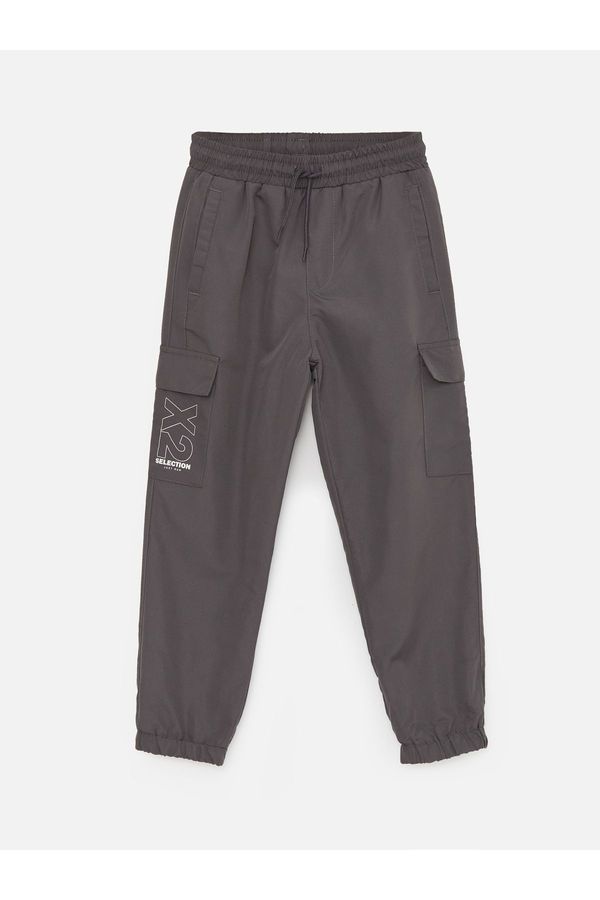 LC Waikiki LC Waikiki Boys' Elastic Waist Fleece Lined Jogger Trousers