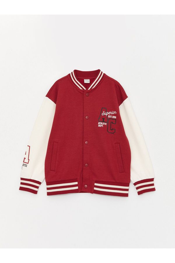 LC Waikiki LC Waikiki Boys' Printed College Jacket