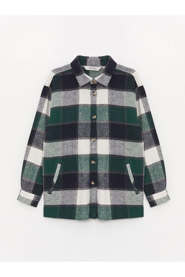 LC Waikiki LC Waikiki Comfortable Fit Plaid Boy's Lumberjack Shirt