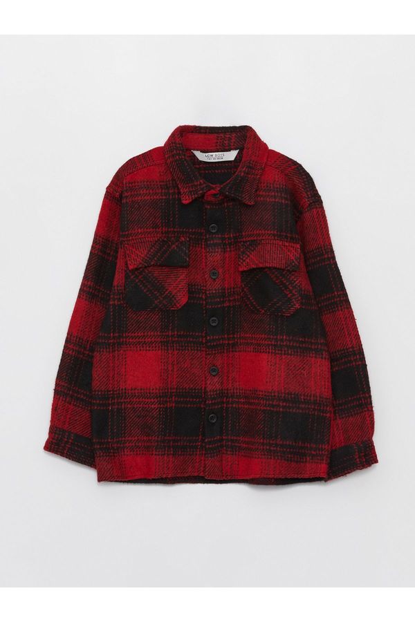 LC Waikiki LC Waikiki Comfortable Fit Plaid Boy's Lumberjack Shirt