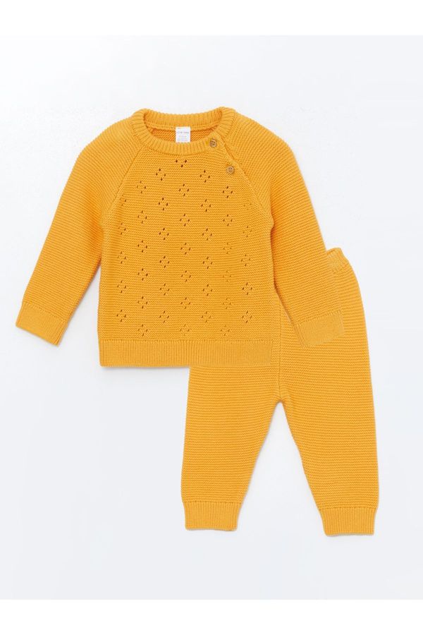 LC Waikiki LC Waikiki Crew Neck Baby Boy Sweater and Trousers