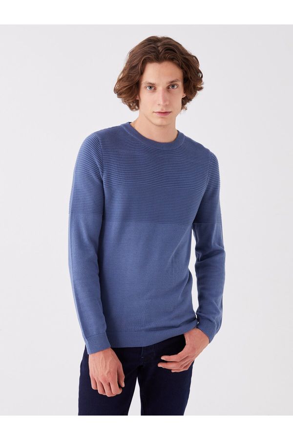 LC Waikiki LC Waikiki Crew Neck Long Sleeve Men's Knitwear Sweater