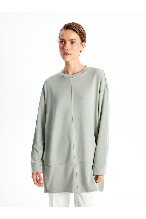 LC Waikiki LC Waikiki Crew Neck Plain Long Sleeve Women's Tunic