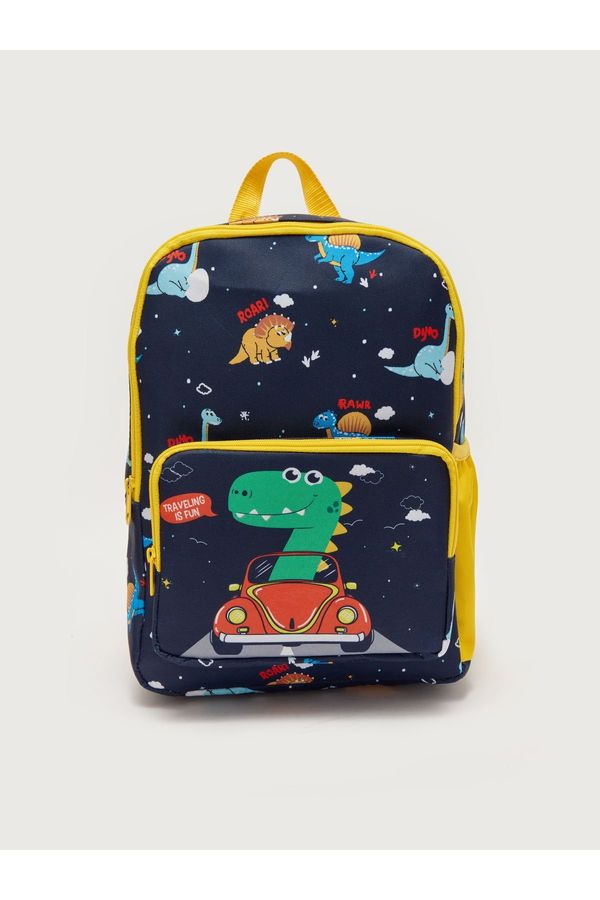 LC Waikiki LC Waikiki Dinosaur Printed Boy's Backpack