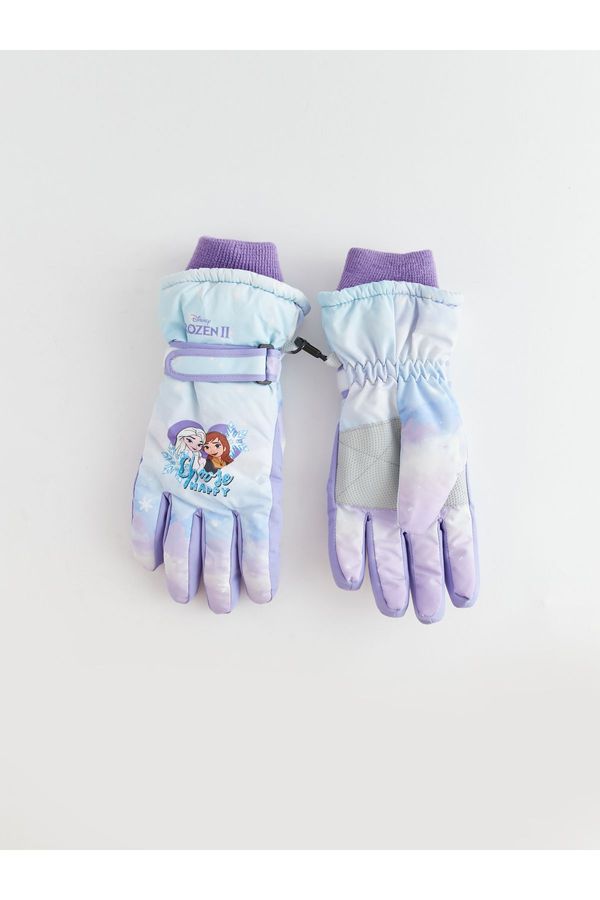 LC Waikiki LC Waikiki Girl's Frozen Licensed Snow Gloves