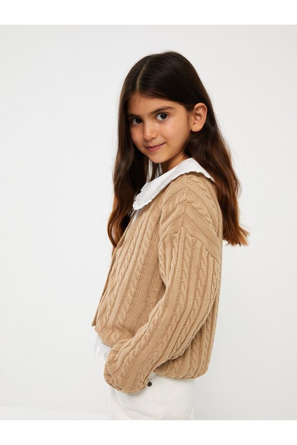 LC Waikiki LC Waikiki Girls Long Sleeve Cardigan