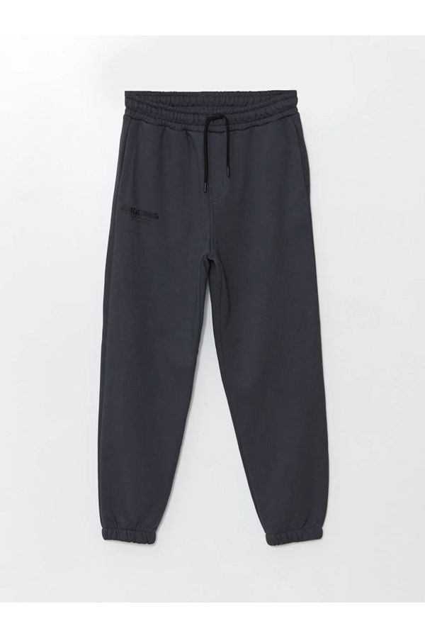 LC Waikiki LC Waikiki LCW Casual Anthracite Relaxed Fit Men's Jogger Sweatpants