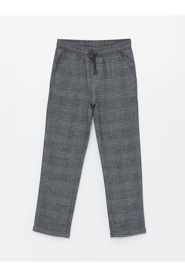 LC Waikiki LC Waikiki Lcw Elastic Waist Plaid Boys' Trousers