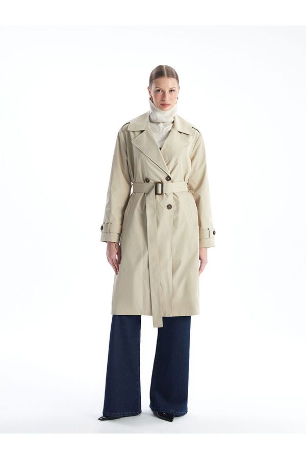 LC Waikiki LC Waikiki Lcw Jacket Collar Women's Trench Coat