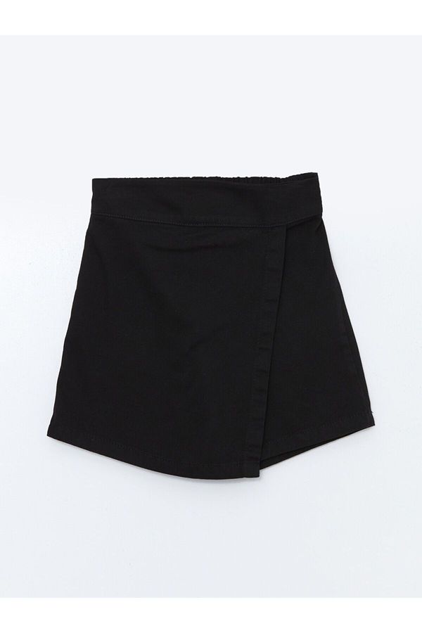 LC Waikiki LC Waikiki LCW Kids New Black Comfortable and Cool Shorts Skirt