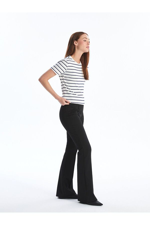 LC Waikiki LC Waikiki Lcw Narrow Fit Straight Flared Leg Women's Trousers