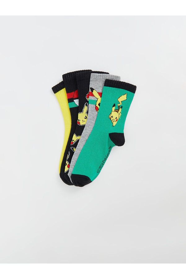 LC Waikiki LC Waikiki Lcw Pokemon Patterned Boys' Socks Pack of 5