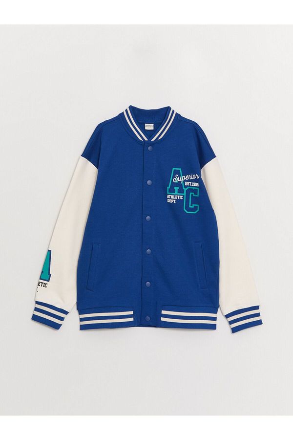 LC Waikiki LC Waikiki Lcw Printed Boys College Jacket