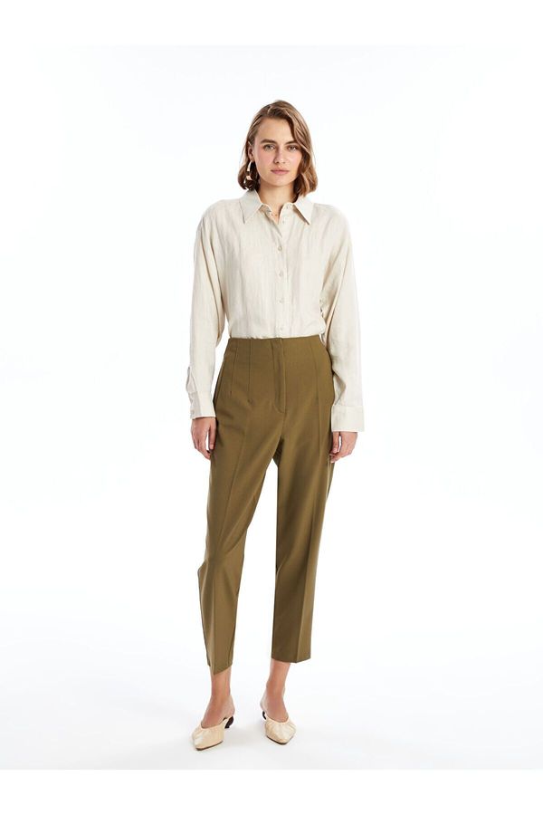 LC Waikiki LC Waikiki Lcw Women Carrot Cut Straight Trousers