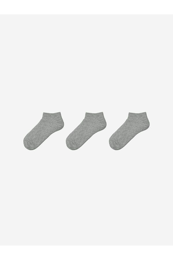 LC Waikiki LC Waikiki Lcw Women's Plain Ankle Socks 3 Pack