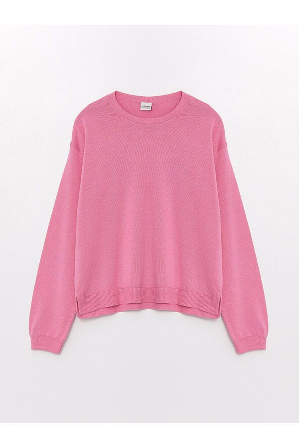 LC Waikiki LC Waikiki Lw - Crew Neck Basic Long Sleeve Girl's Knitwear Sweater