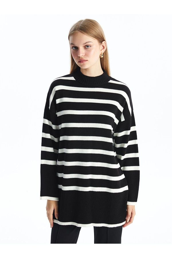 LC Waikiki LC Waikiki Lw - Crew Neck Striped Women's Knit Tunic