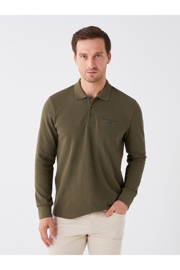 LC Waikiki LC Waikiki Men's Polo Neck Long Sleeve Sweatshirt