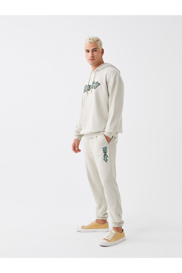 LC Waikiki LC Waikiki Men's Slim Fit Rick and Morty Printed Jogger Sweatpants