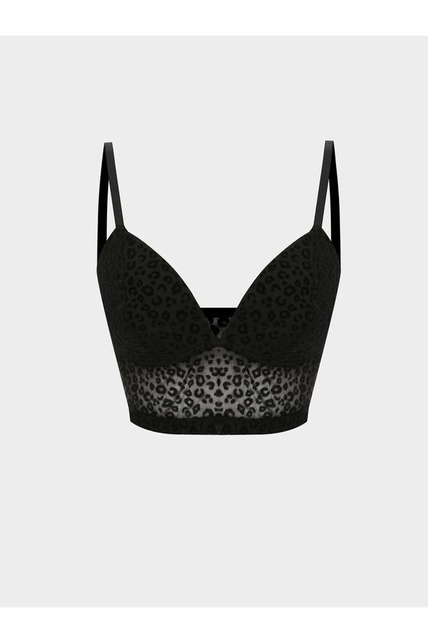 LC Waikiki LC Waikiki Non-Wireless Seamless Patterned Bralette