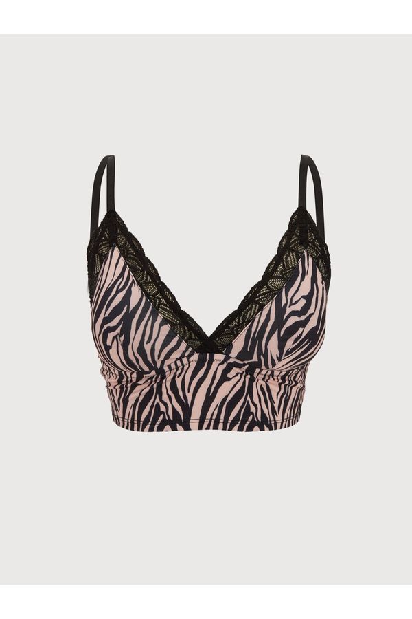 LC Waikiki LC Waikiki Non-Wireless Seamless Patterned Bralette