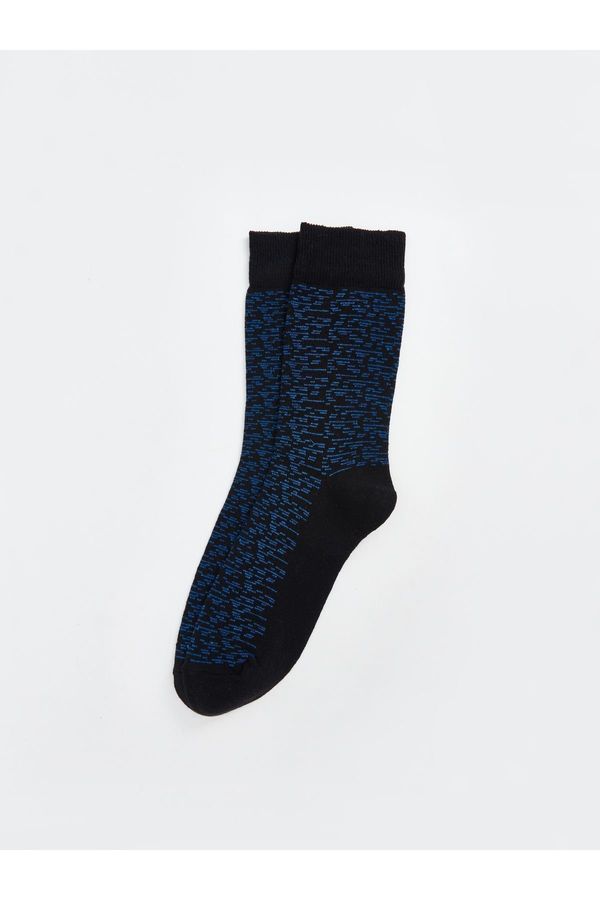 LC Waikiki LC Waikiki Patterned Men's Crew Neck Socks