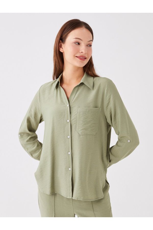 LC Waikiki LC Waikiki Plain Long Sleeve Women's Shirt