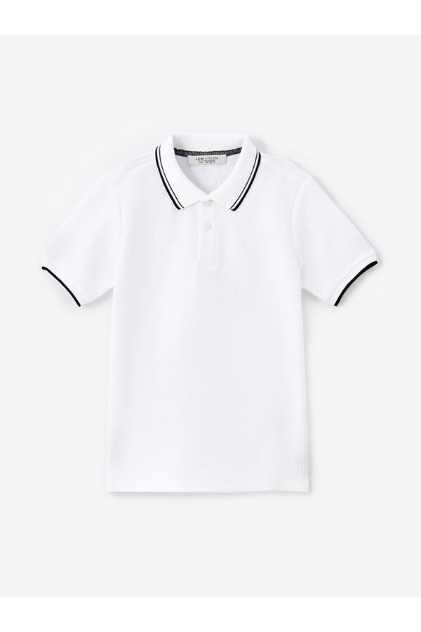 LC Waikiki LC Waikiki Polo Neck Basic Short Sleeve Boy's T-Shirt