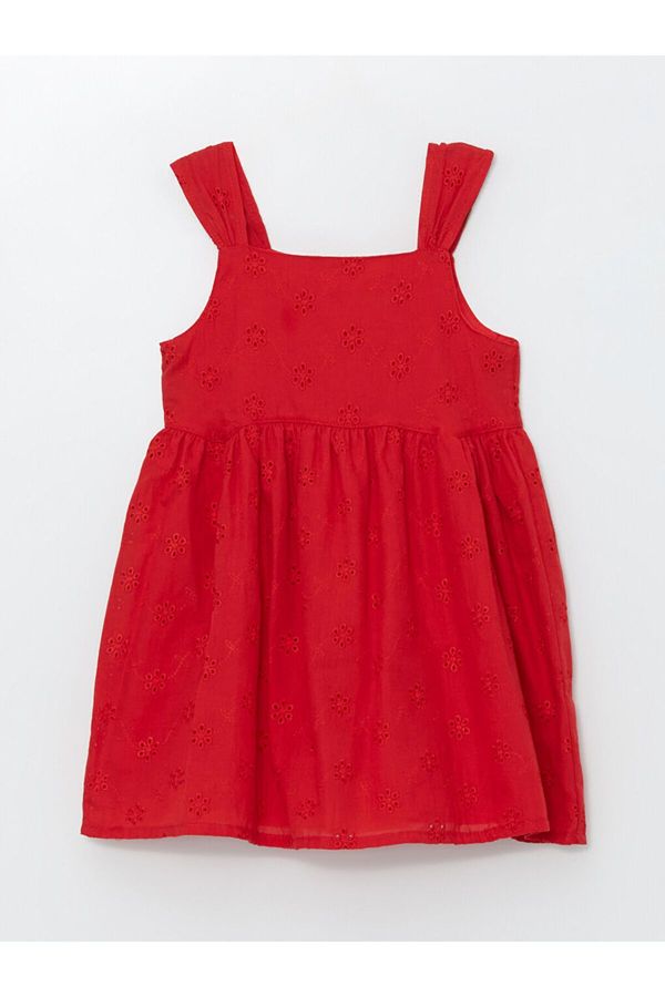 LC Waikiki LC Waikiki Square Collar Sleeveless Baby Girl Dress