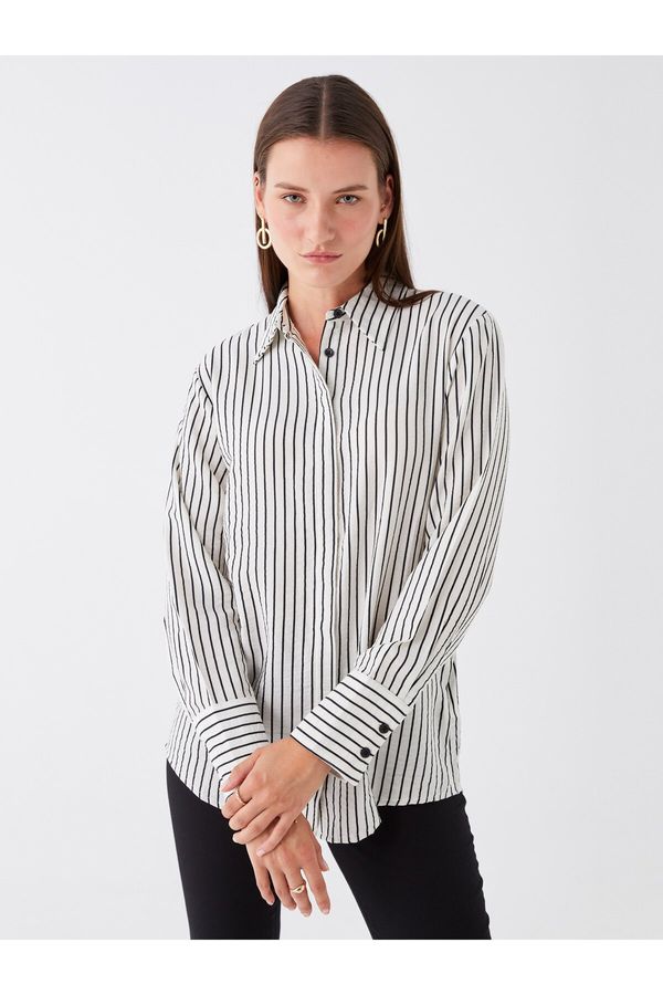 LC Waikiki LC Waikiki Striped Long Sleeve Women's Shirt