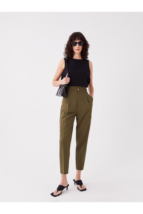 LC Waikiki LC Waikiki Women's Carrot Cut Straight Trousers