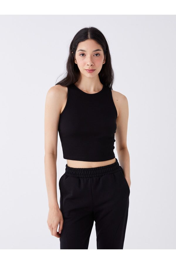 LC Waikiki LC Waikiki Women's Crew Neck Straight Crop