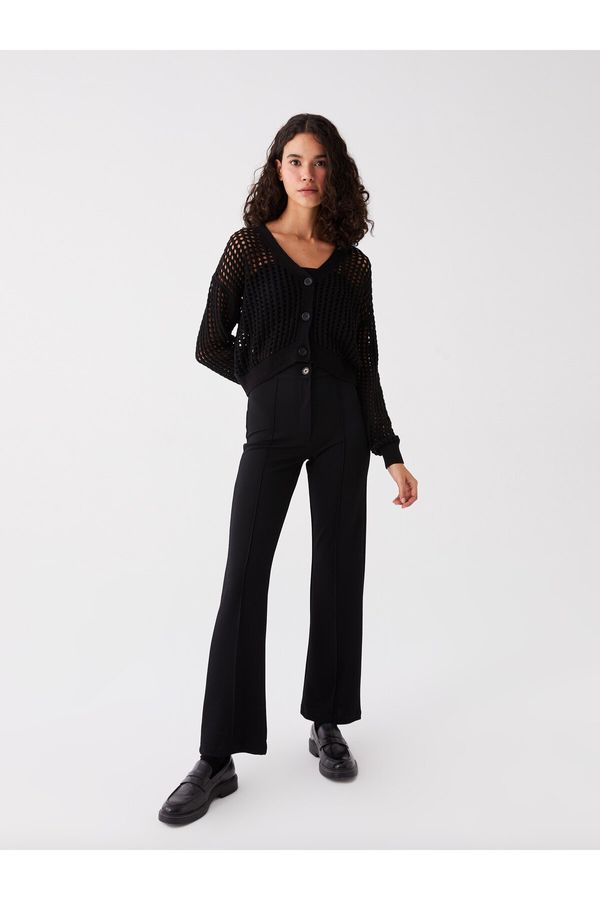 LC Waikiki LC Waikiki Women's Extra Slim Fit Straight Wide Leg Trousers