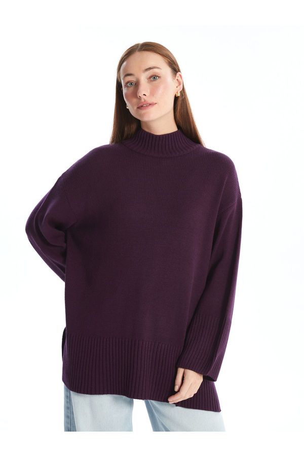 LC Waikiki LC Waikiki Women's Half Turtleneck Oversize Knitwear Sweater