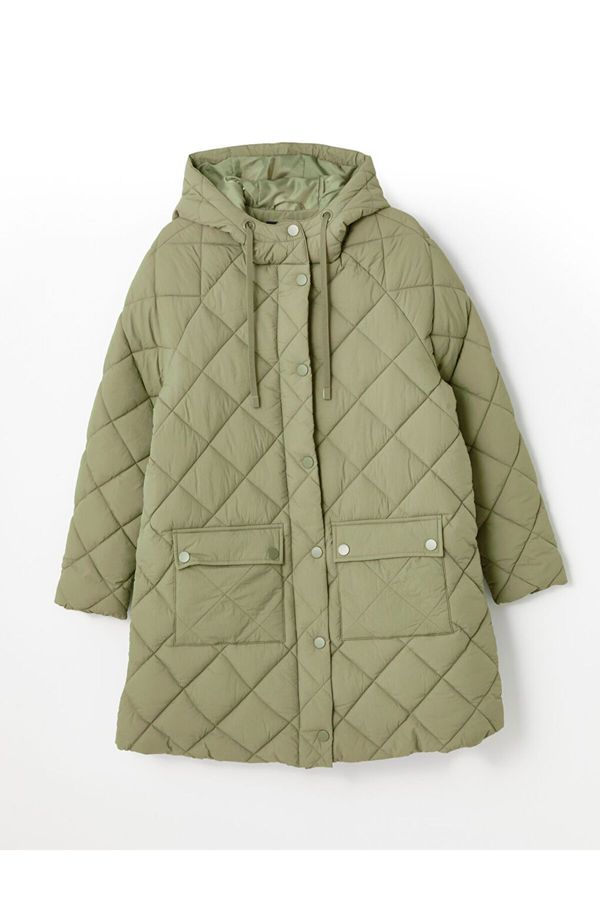 LC Waikiki LC Waikiki Women's Hooded Quilted Oversize Down Coat