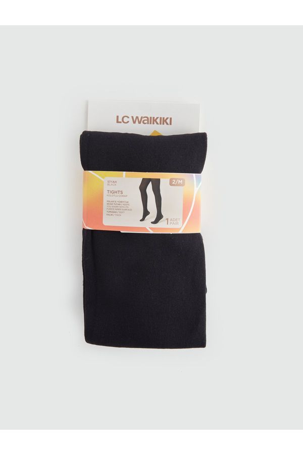 LC Waikiki LC Waikiki Women's Plain Fleece Pantyhose