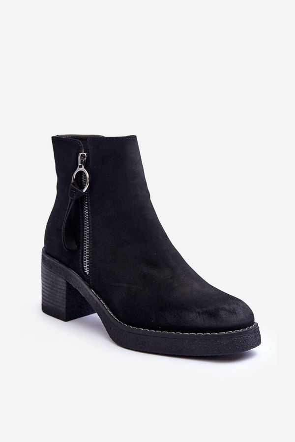 Kesi Leather classic shoes women's black Limoso