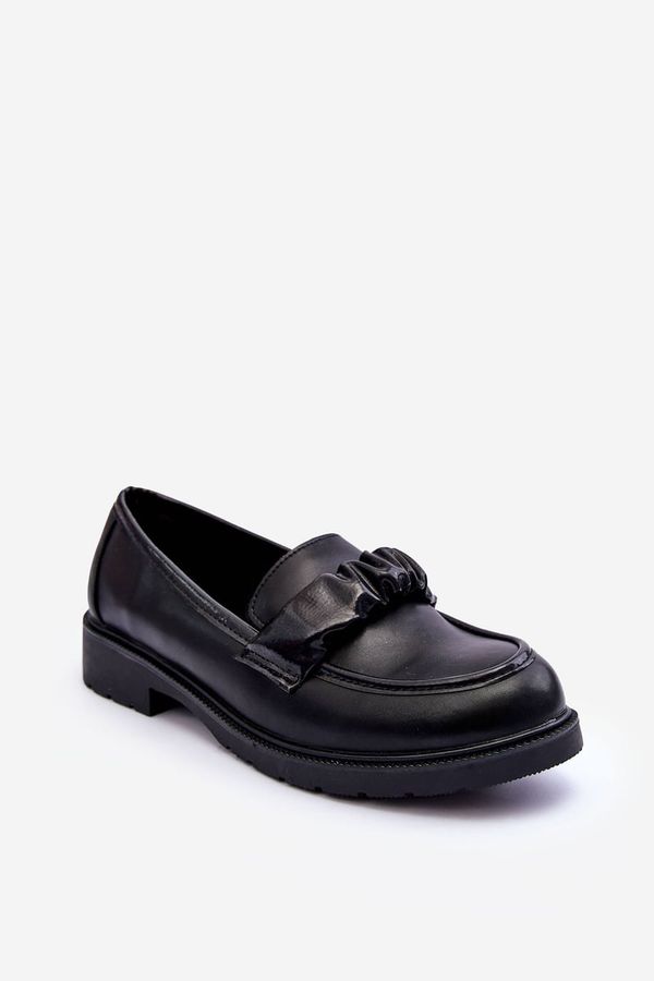 Kesi Leather loafers Flat heeled shoes black SBarski