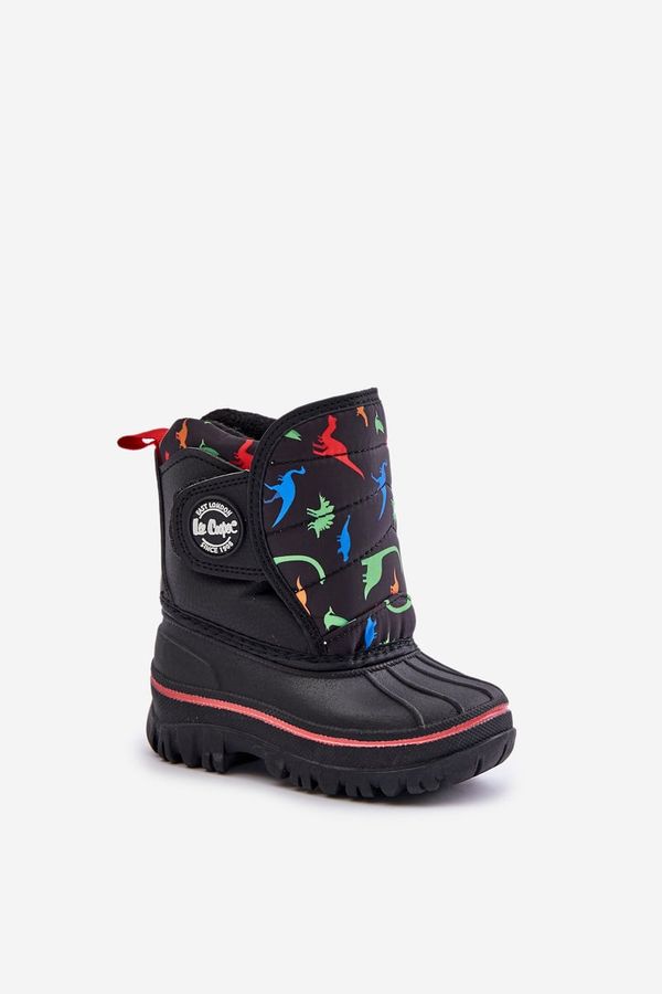 Lee Cooper Lee Cooper children's snow boots with dry zip black