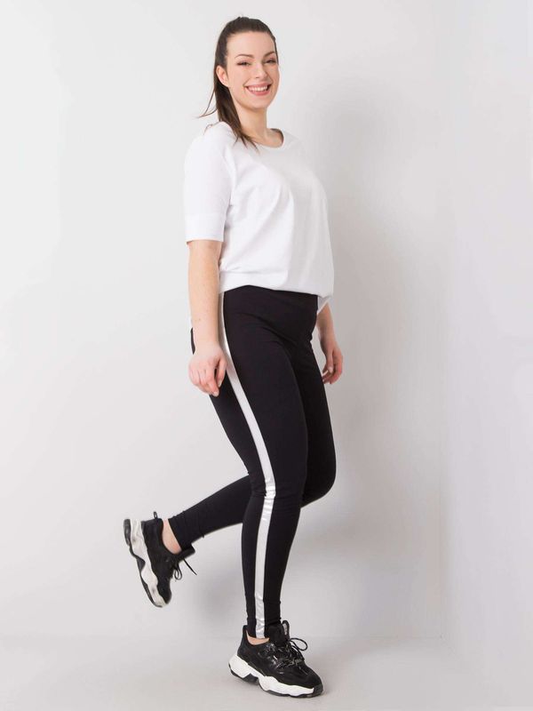 BASIC Feel Good Leggings-RV-LG-6303.64-black-silver