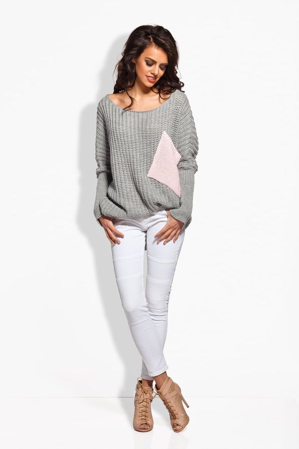 Lemoniade Lemoniade Woman's Sweater LS166 Light -Powder Pink