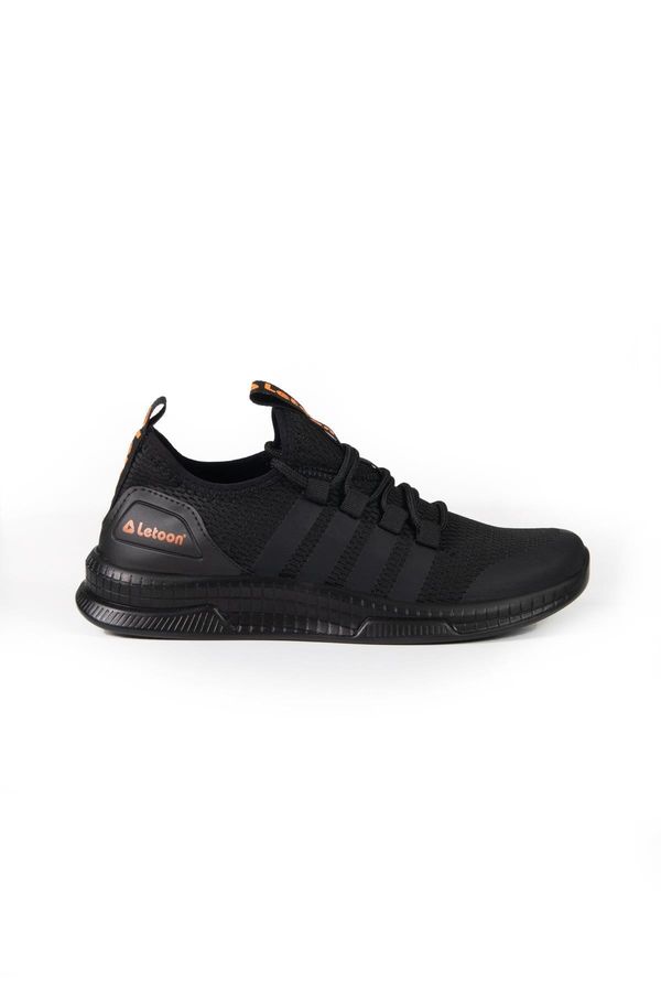 LETOON LETOON 2104 - Black Unisex Sports Shoes