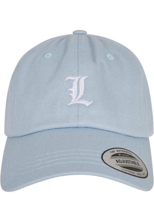 MT Accessoires Letter light blue low profile cap L