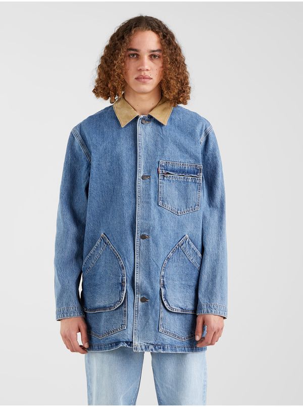 Levi's® Levi's Blue Men's Extended Denim Jacket Levi's® Brisbane Chore - Men's