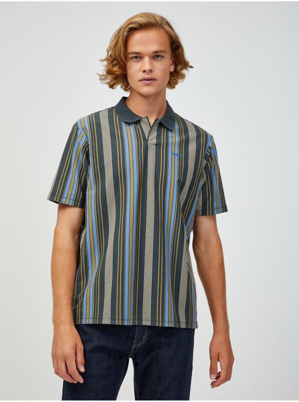 Levi's® Levi&#39;s Blue Men&#39;s Striped Polo T-Shirt Levi&#39;s® - Men&#39;s