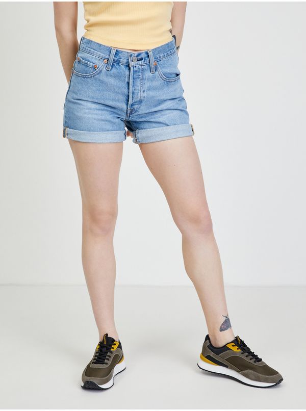 Levi's® Levi&#39;s Light Blue Women&#39;s Denim Shorts® - Women